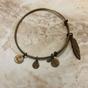 Alex and Ani Feather Bracelet